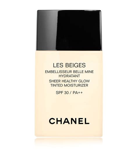 chanel les beiges sheer healthy glow tinted moisturizer|chanel tinted moisturizer.